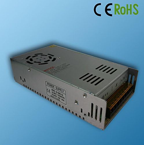 JINKADEJPG 12v 30a Dc Universal Regulated Switching Power Supply 360w for CCTV, Radio, Computer Project