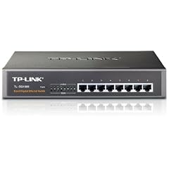 TP-Link Netzwerk Switch 1000Mbps (8x Gigabit LAN Ports, mountable)