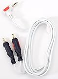 Arista Stereo Mini-to-RCA Adapter 6-foot cable with mini and dual RCA plugs