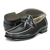 New Bruno Magli Mens Grey Malazu Dress Shoes Loafers at Bruno Magli
