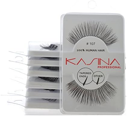 Blinque 100% Human Hair False Eyelashes 6 Pairs #107