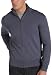 Red Moon Men's 100% Merino Wool Long Sleeve Full Zip Cardigan Sweater