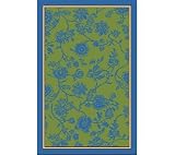 Manon Bleu/Vert Rug by Serge Lesage