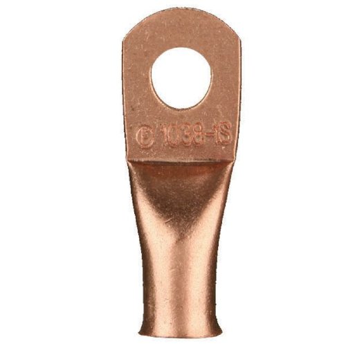 Install bay copper ring terminal 4 gauge #516 25 pack -…
