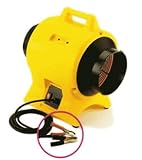 Americ Corporation VAF-1500DC Light Ventilator blower/extractor with AC Plugs for Car Battery and Cigarette Lighter