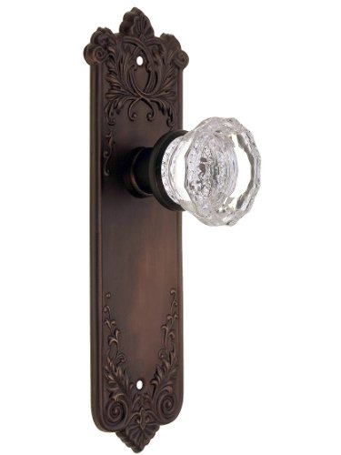 Wrought Bronze Door Set With Fluted Glass Door Knobs. Glass Antique Door Knobs. Wrought Bronze Door Set With Fluted Glass Door Knobs. Glass Antique Door Knobs.