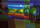 Berg in der Sonne Fine Art Poster Print by Ton Schulten, 40x28