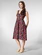 Plenty by Tracy Reese Tie Neck Dress in Plum Rose