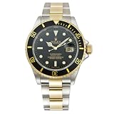 Rolex Oyster Perpetual Submariner Date Two-Tone Steel Mens Watch 16613BK by Rolex
