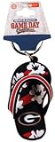 NCAA Georgia Bulldogs Flip Flop PVC Keychain