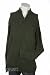 Tasso Elba Cable Knit Green Quarter Zip Mock Neck Sweater