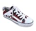 Eddie Van Halen EVH Red/Black/White Combo Low Top Sneaker Tennis Shoes EV026