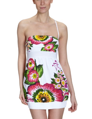 Desigual Damen Kleid (mini) 21V2093, Gr.34 (XS) (ES 36), Wei&szlig; (Blanco) Preisvergleich