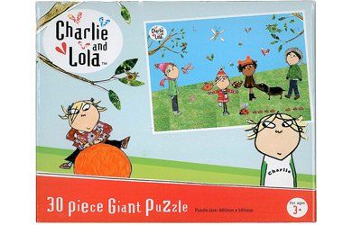 Charlie and Lola 30 Piece Giant Jigsaw Puzzle