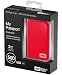 Western Digital My Passport Essential 500GB USB 2.0 Portable Hard Drive - Real Red