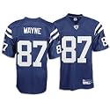 Reebok Indianapolis Colts Reggie Wayne Replica Team Color Jersey