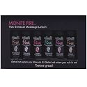 Midnite Fire Hot Sensual Massage Lotion 6 pk