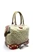 6663 MyLUX Close-Out High Quality Women/Girl Fashion Designer Work School Office Lady Student Handbag Shoulder Bag Purse Totes Satchel Clutches Hobos (SUNGLASSES NOT INCLUDED) (Khaki)