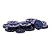 Standard Replacement Shirt Buttons, Navy Blue, 16-pcs (8 front, 4 sleeve, 4 collar)