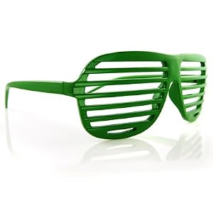 NEW KANYE STRONGER SHUTTER SHADES HIP HOP SUNGLASSES GREEN