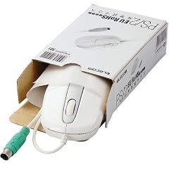 エレコム EU RoHS指令準拠 PS/2 光学式マウス スタンダードサイズ/簡易パッケージ(ホワイト) M-M2P2RWH/RS