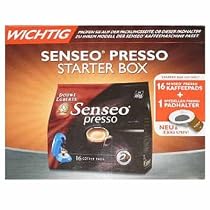 DOUWE EGBERTS Senseo® PRESSO Starterkit mit Padhalter und Kaffee-Pads