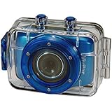 Vivitar DVR783 Waterproof HD Action Camcorder (Blue)