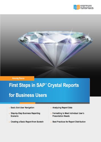 First Steps in SAP Crystal Reports