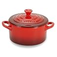 Le Creuset Stoneware Petite Casserole, Cherry Red