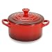 Le Creuset Stoneware Petite Casserole, Cherry Red