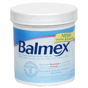 Balmex Diaper Rash Cream, 16-Ounce Jars