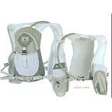 Nathan HPL #008 Lightweight 1.5-Liter Hydration Race Vest With Back Pocket (Light Grey)