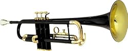 Giardinelli GTR 312 Series Student Bb Trumpet Black