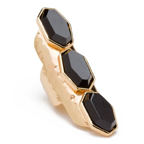 41e2STdbzlL ~ CC Skye Onyx Triple Ring   jewelry Discount !!