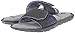 adidas Performance Women's Anyanda Flex Slide W Athletic Sandal,Grey/Core Heather Grey/Raw Purple,8 M US