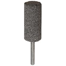 Norton NorZon Resin Bond Abrasive Mounted Point, Zirconia Alumina, W208 Shape, 1/4" Spindle Diameter, 3/4" Diameter x 2" Thickness, Grit 24 (Pack of 5)