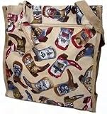 Cowboy Boots Diaper Tote Bag