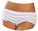 White Ruffle Shorts