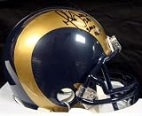 Marshall Faulk Autographed St Louis Rams Mini Helmet 2000 MVP PSA/DNA
