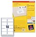 Electronics : Avery Smartstamp Labels Laser Logo 10 per Sheet 135x38mm Ref L5103-40 [400 Labels]