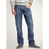 Gap Mens Straight Fit Jeans (Faded Light Wash)