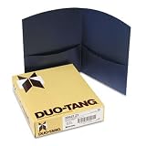 ESSELTE PENDAFLEX CORP. / Contour two pocket portfolios, dark blue, 25 per box / ESS5062523 / Sold as 1 Box / Mfr Part # 5062523 \*/ Contour two pocket portfolios, dark blue, 25 per box