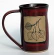 Aspen Leaves in Real Red 20 ounce Tankard