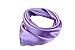 DGFA INC Women's Solid Color Silk Like Square Hair Scarf Neckerchief Ideal Gift