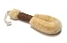 Merben International Medium Texture Sisal Body Brush with Brown Cord Handle For Dry or Wet Use, 13 Length