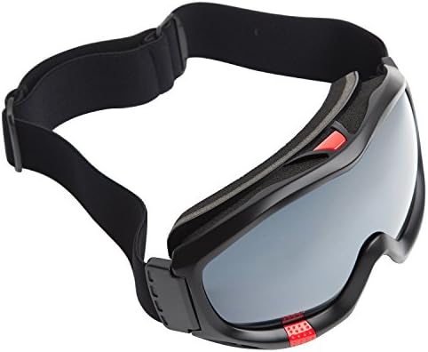 Adult Skiing Goggles Anti Fog Double Lens Snow Board Unisex Snow Goggles (Black Matt)