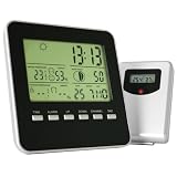 Jago WEST02schwarz Wetterstation inkl. Kalender Uhr Wecker Wetterpronosevon "Jago"