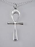 A Lovely Egyptian Ankh Symbol Pendant in Sterling Silver
