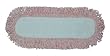 Industrial and Commercial Microfiber Dust Mop Pad (18 In. Border, Red)