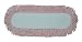 Industrial and Commercial Microfiber Dust Mop Pad (18 In. Border, Red)